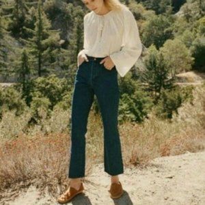 Sold! DOEN Rigid Flare Button Fly Jean Sz 29